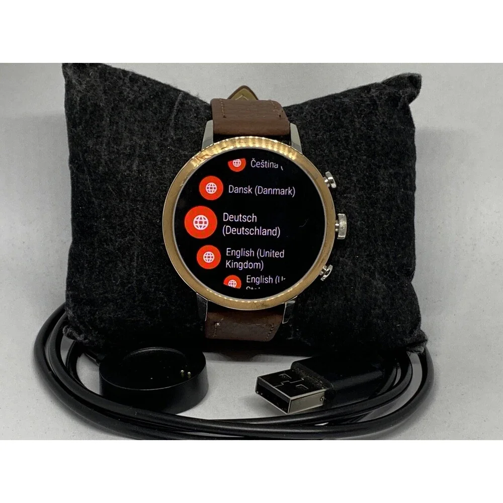 Fossil Gen 4 Authentic Digital Dial Smart Watch Custom Band FTW6016 LT329